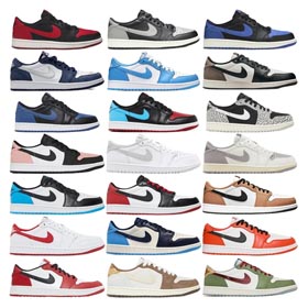 Nike Jordan 1 Low (21 Stil) - 0014  