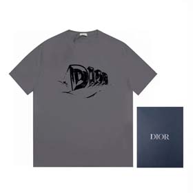 Dior Simple Logo Print T-Shirt(15 Styles)-1732  