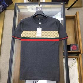 GUCCI Einfaches Patchwork Polo T-Shirt(15 Styles)-1741  