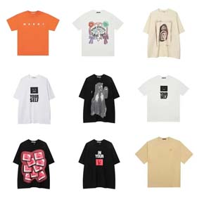 MARNI Fashionable Grafik Farbe T-Shirt-1766  