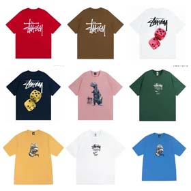 Sommer Mode Marke Stu kreative Umkehr Logo Brief reine Baumwolle T-Shirt-1846  