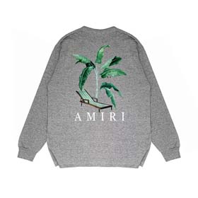 AMIRI French Terry Hoodie mit Palmblattventilator und Sesseldruck(15 Styles)-2194  