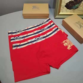 Burberry Herren stilvoll gedruckt Kriegspferd Logo Shorts Boxer Shorts 3pcs-2369  