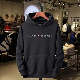 TOMMY Hilfiger Neues Herren und Damen trendiges gedrucktes Fleece Casual Sport Sweatshirt (26 Styles  