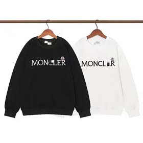 Moncler Rundhalsausschnitt modisch plus Samt verdickte chinesische Baumwolle Langärmel Sweatshirt-25  