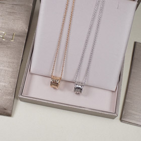 Bulgari Frühling Halskette Rose Gold Mini Halskette-3763  