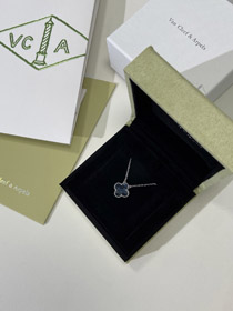 Van Cleef & Arpels Saphir Agat Halskette-3776  