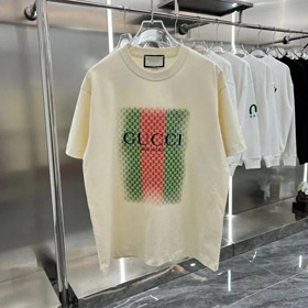 Gucci Versatile Heavyweight kurzärmeliges T-Shirt mit Cartoon Print und loose fit (2 Styles)-2834  