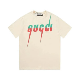 GUCCI Lido Blade Print Rundhalspullover Kurzarm T-Shirt (8 Stile) -2892  