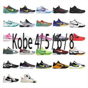 Nike Zoom Kobe 4/5/6/8 Protro Low-Top Basketballschuhe-2970  