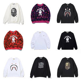 Bape Brief Druck Mode Sweatshirt-4412  